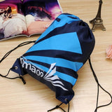 Double Layer Drawstring Gym Waterproof Backpacks Swimming Sports Beach Bag Travel Portable Fold Mini Shoulder Bags Free Shipping