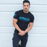 Mens summer Gym clothing white cotton T Shirt Fitness Bodybuilding Crossfit workout Shirts sports Short sleeve tee Tops clothes