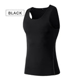 Breathable Men Sport Training Slim Vest Quick Drying Basketball Running Vest Clothes Athletic Workout Vest Gym Tee