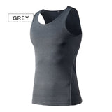 Breathable Men Sport Training Slim Vest Quick Drying Basketball Running Vest Clothes Athletic Workout Vest Gym Tee