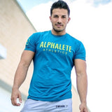 Mens summer Gym clothing white cotton T Shirt Fitness Bodybuilding Crossfit workout Shirts sports Short sleeve tee Tops clothes