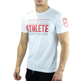 Mens gym training Brand t shirt Fitness Bodybuilding short sleeve cotton shirts Run workout clothes Crossfit tee tops clothing