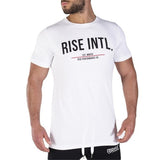 Mens gym training Brand t shirt Fitness Bodybuilding short sleeve cotton shirts Run workout clothes Crossfit tee tops clothing