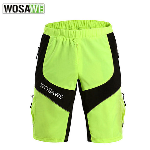 WOSAWE Multifunction Shorts Waterproof Sports Running Gym MTB Body Building Short Bicycle Quick Dry Clothes Cycling Bike Shorts