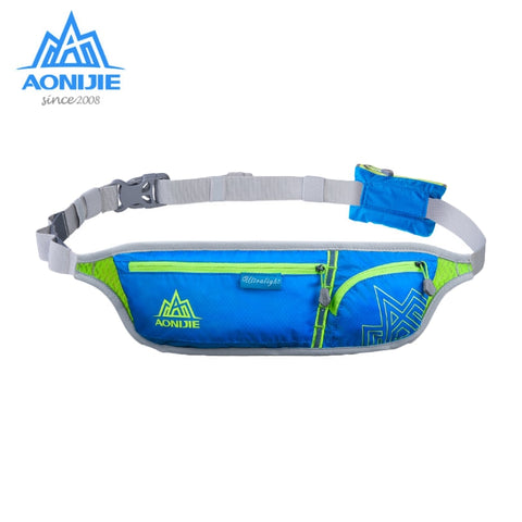 AONIJIE Outdoor Sport Waist Pack Lightweight Nylon Running Marathon Bag Hiking Racing Gym Fitness Money Belt Hip Bag Men/Women