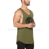 Muscleguys Brand Fitness Mens Tank Top Bodybuilding Clothes gyms Shirts Crossfit Vests Cotton Singlets Muscle Stringer tanktop