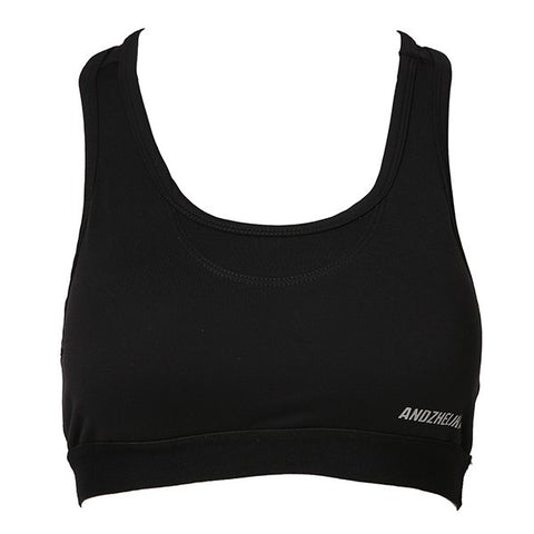 Andzhelika 2018 Sport Bra For Running Gym Fitness Clothes Yoga Bra Women Push Up Top Underwear  Workout Jogging Breathable Tops