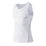 Gym running vest  Men\'s training tight vest Basketball fitness running quick-drying breathable  vest clothes