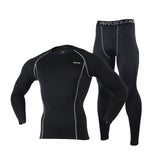 Cycling Base Layers Compression Tights Base Layer Running Fitness Bodybuilding Men GYM Clothes Tops and Pant Suit