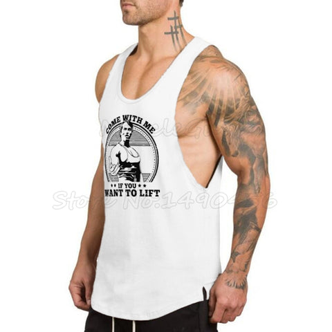 Brand Bodybuilding clothes Fitness Men Tank Tops gyms Stringer Singlet bodybuilder Muscle Shirt Workout Vest Sportwear