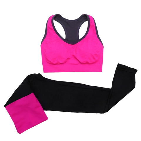 Women Fitness Sets Two Pieces Tracking Suit Sport Running Clothes Female Fitness Bra+leggings Gym Clothing for Women Sportswear