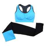 Women Fitness Sets Two Pieces Tracking Suit Sport Running Clothes Female Fitness Bra+leggings Gym Clothing for Women Sportswear