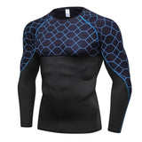 Man Running Long Sleeve Shirt Male Gym Shirt Sportswear Gym Dry Fit Perspiration High Tight Clothes Crossfit Tee