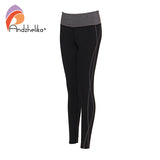 Andzhelika Women Leggings Gym Fitness Yoga Pants Elasticity Waist Sport Clothes Wear Sportswear Workout Trousers Jogging