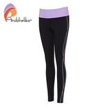 Andzhelika Women Leggings Gym Fitness Yoga Pants Elasticity Waist Sport Clothes Wear Sportswear Workout Trousers Jogging