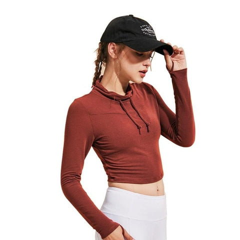 Yoga Shirts Women Gym Breathable Sportwear Fitness Gym Shirts Long Sleeve Slim Yoga Workout Blouse Clothes