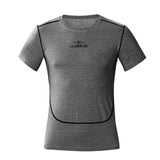 UABRAV Summer Men's Gym Shirt Short Sleeve Compression Sport Running T-Shirts Bodybuilding Crossfit Sportswear Fitness Clothes