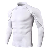 New Autumn Gym T-shirt Men Compression Boldbulding Jogging Sport T-shirt Men's Outdoor Clothes Running Long Sleeve T-Shirt