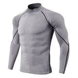 Sport Autumn Gym T-shirt Men Compression Boldbulding Jogging  T-shirt Men\'s Outdoor Clothes Sport Running Long Sleeve T-Shirt