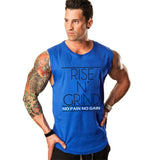 Mens Man Bodybuilding Men Tank Top Stringer Man Fitness Singlet Cotton Vest Clothes Sleeveless Shirt cotton Muscle Hip Hop