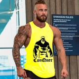 Men Singlets Men Tank Tops Shirt Cotton,Bodybuilding Equipment Fitness Men's  Tank Top casual Clothes Vest Undershirt