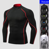 Design New Gym T shirt Compression Bodybuilding Jogging Jersey Sport shirt Men Outdoor Clothes Running Shirt Rashguard