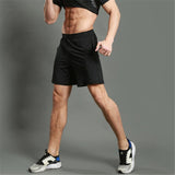 BARBOK Summer Running Shorts for Men gym Sportwear Breathable Fitness Half Jogging Trousers Bodybuilding Workout Clothes