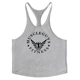 Muscle Guys Brand Gyms Bodybuilding Tank Top Fitness Mens Sleeveless Shirt Gyms Clothes Men Vest Undershirt Tops