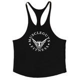 Muscle Guys Brand Gyms Bodybuilding Tank Top Fitness Mens Sleeveless Shirt Gyms Clothes Men Vest Undershirt Tops