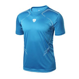 Sport Soild Colors Man Fitness Shirt T-shirt Running Breathable Running Quick-Drying Stretch Tops T-shirt Cool Gym Clothes